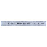 Series 182 Steel Rulers, 6 in, 4R, Wide, Stainless Steel, Rigid 504-182-101