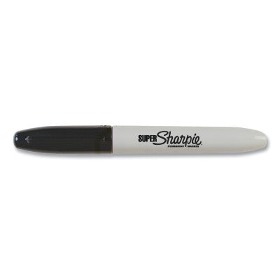 Super Permanent Marker, Black, Fine Point 652-33001