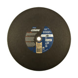 Gemini High-Speed Abrasive Cut-Off Wheel, 16 in dia x 1 in or 20 mm AH, Extra Coarse, 4700 RPM, AO, 1 EA/EA 547-66252830886