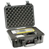 1450 Medium Protector Case, with Logo, 24.39 in L x 19.36 in W x 8.79 in D, Black, with Foam 562-1450-000-110