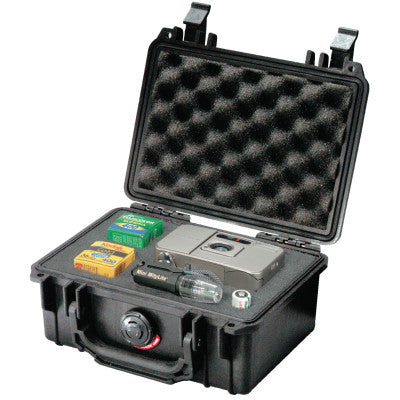 Protector Case Series Small Case, 1120 WF/WL, 0.07 ft?, 7.29 in L x 4.78 in W x 3.33 in H Interior, Black 562-1120-000-110