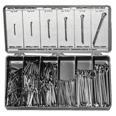 Cotter Pin Assortments, Steel 605-12905