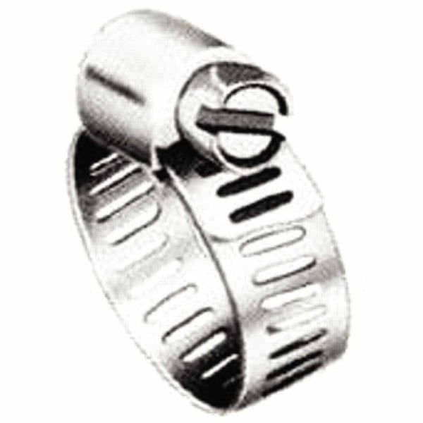 Micro Seal Miniature Series Hose Clamp,5/16-7/8"Dia,Stnls Steel 300/Carbon Steel 605-33030