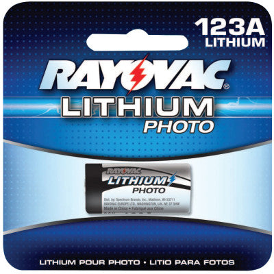 Photo Batteries, Lithium, 3V, 123A 620-RL123A-1G