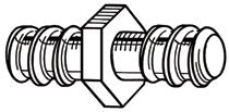 Drain Cleaner 3/8 in Cable Pin Key, A-13, For K-50/K-6P/K-6P XL/K-60/K-60SP/K-375R/K-3800/K-400 632-59230