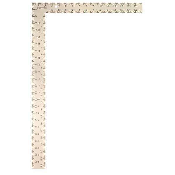 Steel Carpenter Square, 16 in x 24 in, Steel 586-1794461