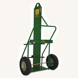 Large Cylinder Cart, 9-1/2 in and 12-1/2 in dia Cylinders, 16 in Pneumatic Wheels 339-871-16FW-LE