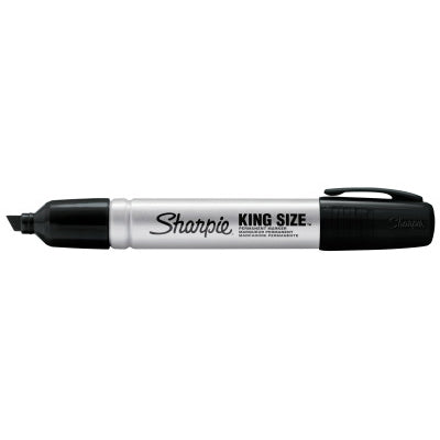 King Size Permanent Marker, Red, King Size, Chisel Tip 652-15002