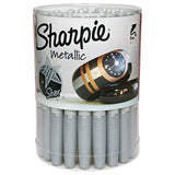 Metallic Permanent Marker, Silver, Fine Tip, 36 EA/BX 652-9597