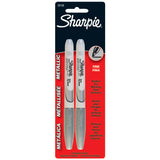 Metallic Permanent Marker, Silver, Fine Tip 652-39108PP