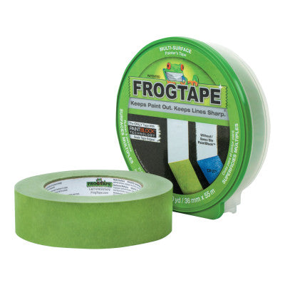 FrogTape Multi-Surface Painter's Tapes, 24mm x 55m, 5.7 mil, Green 689-127624