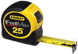 FatMax Classic Tape Measure, 1-1/4 in W x 25 ft L, SAE, Black/Yellow Case 680-33-725