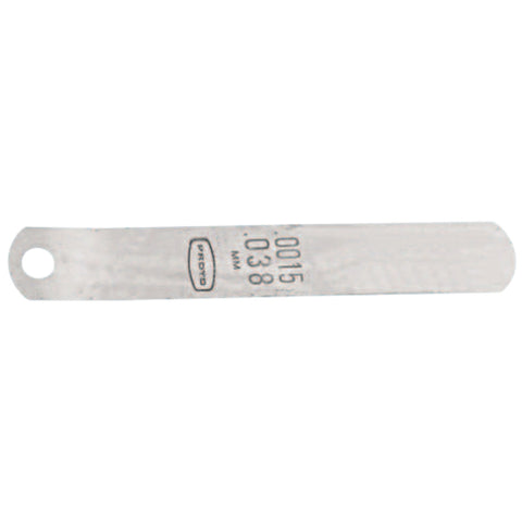 Short Feeler Gauge Blades, 0.0002 in 577-0015