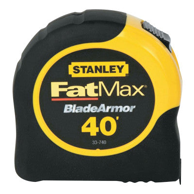 FatMax Classic Tape Measure, 1-1/4 in W x 40 ft L, SAE, Black/Yellow Case 680-33-740L