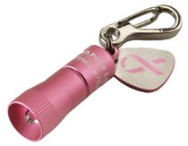 NanoLight LED Flashlight, 4 IEC-LR41, 10 lumens, Pink 683-73003