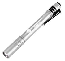 Stylus Pro LED Pen Light, 2 AAA, 100 Lumens, Silver 683-66121