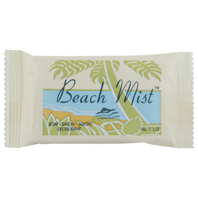 Face and Body Soap, Beach Mist Fragrance, #1 1/2 Bar BHM-NO15A