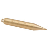 Tank Gauging Plumb Bob, 6-3/4 in L, Solid Brass, SAE 700-58899