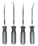 4-Pc Hook and Pick Set, Steel, 5-1/16 in L 758-PSP-4