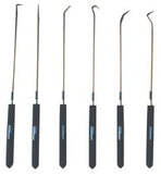 6-Piece Hook and Pick Sets, Combo;Hook;Straight;90?;Complex;Double Angle 758-CHP6-L