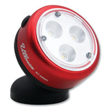 LED Magnetic Rotating Work Light, 110 Lumens, 3 SMD, 3 AAA Batteries Included 758-RT-3SMD