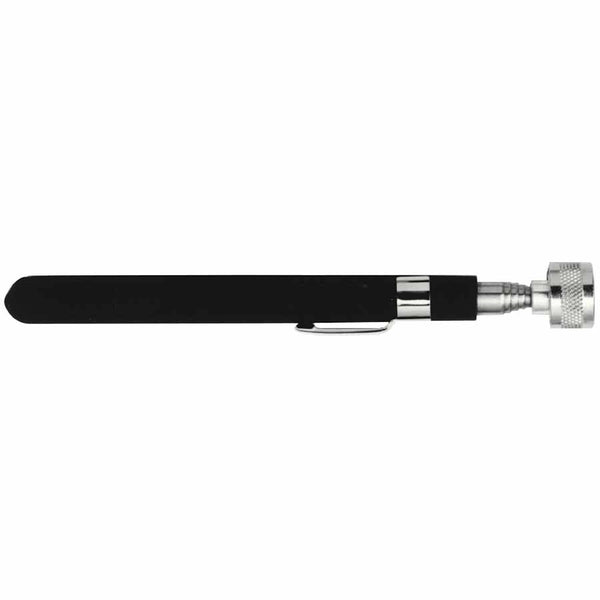 Telescoping Magnetic Pick-Up Tool, 2.5 lb Load Capacity, 1/2 in dia, 6-5/8 in L to 33-1/4 in L, Pocket Clip 758-HT-1