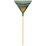 Leaf Rake, 24 in Poly Blade, 48 in Hardwood Handle 760-64309