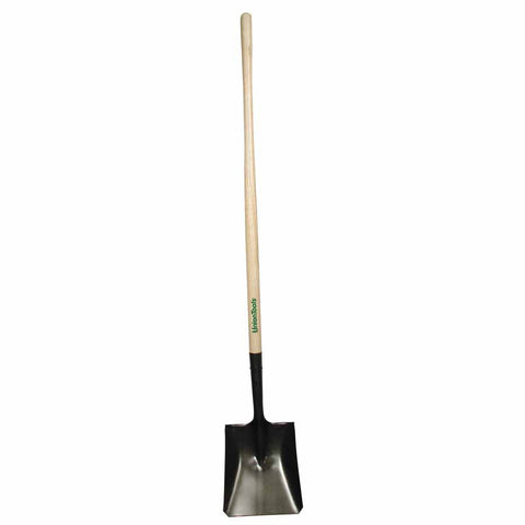 Square Point Transfer Shovel, 11.5 in L x 9.25 in W Blade, 44 in North American Hardwood Handle 760-40184