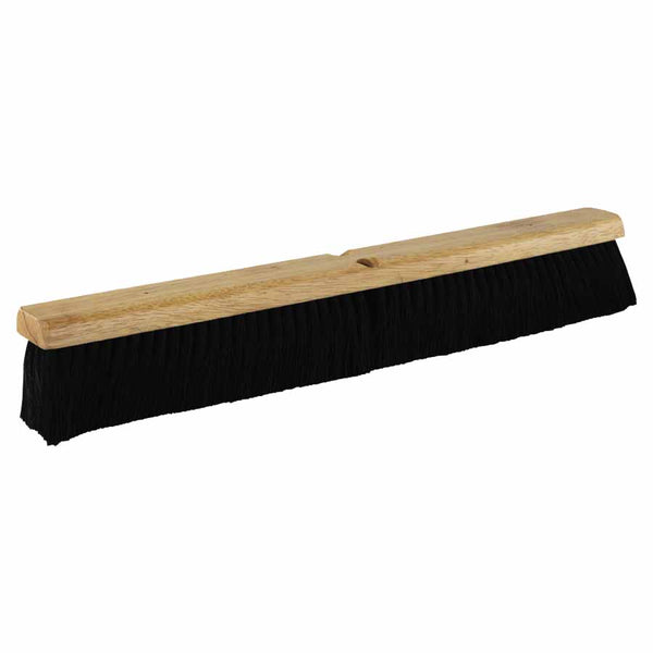 Tampico Medium Sweep Brush, 24 in Hardwood Block, 3 in Trim L 804-42008