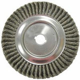 Standard Twist Knot Wire Wheel, 10 in D x 3/4 in W, .016 Steel Wire, 4,500 rpm 804-08189