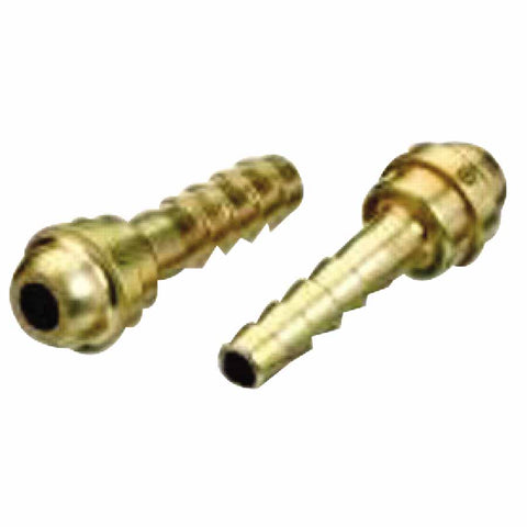 Barbed Hose Nipples, 200 PSIG, Brass, 3/8 in 312-20-A