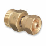 Brass Cylinder Adaptor, From CGA-200 MC Acetylene To CGA-520 B Tank 312-314