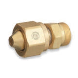 Brass Cylinder Adaptors, From CGA-300 Commercial Acetylene To CGA-520 B Tank 312-316