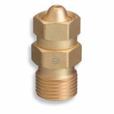 Brass Cylinder Adaptor, CGA-200 "MC" Acetylene To CGA-300 Commercial Acetylene 312-322