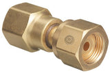 Brass Cylinder Adaptor, From CGA-320 Carbon Dioxide To CGA-580 Nitrogen 312-806