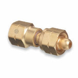 Brass Cylinder Adaptors, From CGA-555 Propane (LqW) To CGA-510 POL Acetylene 312-802