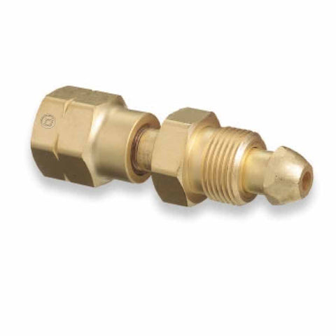 Brass Cylinder Adaptors, From CGA-580 Nitrogen To CGA-590 Industrial Air 312-813