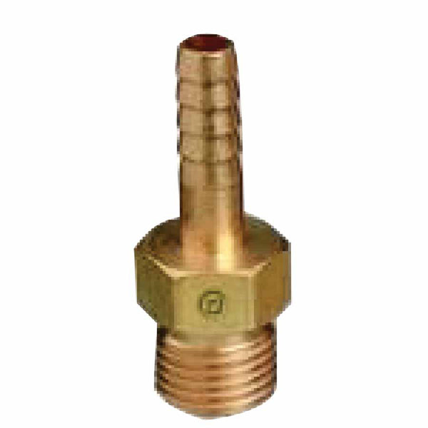 Brass Hose Adaptor, Male/Female Swivel, B-Size, LH 312-124