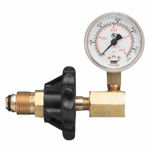 Cylinder Pressure Testing Gauges, Acetylene (MC), Brass, CGA-200 312-G-204