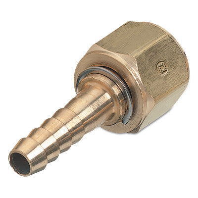 Hose Adaptors, 200 psig, Brass, 1/4 in (NPT) Male to Female Swivel 312-126