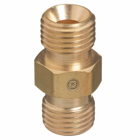 Hose Coupler, 200 psig, Brass, B-Size to B-Size 312-30