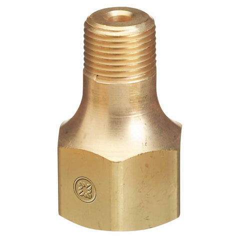 Male NPT Outlet Adaptor for Manifold Pipelines, 3000 psig, Brass 312-B-70