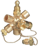 Manifold Block Assembly, 3000 psig, Brass 312-MB-70