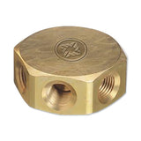 Manifold Block, 3,000 psi, Brass, 2 in 312-MB-7