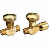 Non-Corrosive Gas Flow Valve, 200 psig, Brass, Inert Gas, 5/8 - 18 312-215-FR