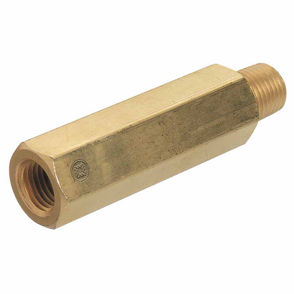 Pipe Thread Extension Adapters, Adapter, 3,000 PSIG, Brass, 1/4 in (NPT) 312-BE-4-3HP