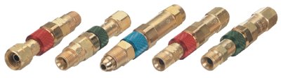 Quick Connect Set, Torch-to-Hose, Brass, QDB11/QDB12, Fuel Gas/Oxygen 312-QDB10