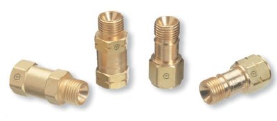 Regulator Bushing Adaptor, CV-30R & CV-31L Set, 9/16 in to 18, Oxygen, Fuel Gas 312-WE-61