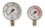 2 1/2 in Regulator Gauge, G-25-200W, 200 PSIG, 1/4 in (NPT) 312-G-25-200W