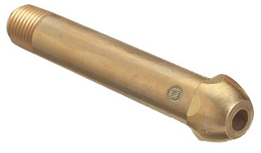 Regulator Inlet Nipples, 4", Brass, CGA-580; CGA-510; CGA-590 312-15-5